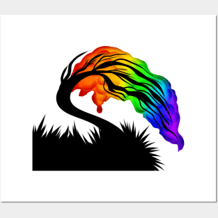 Rainbow Dream Tree Posters and Art